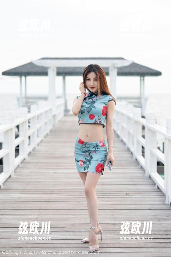 MiStar魅妍社 - 赵欢颜Jessica的礼服套图：免费获取，让你的视觉嗨翻天！