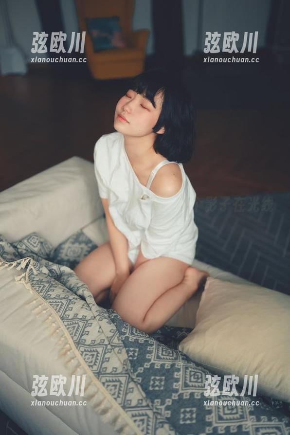 双人Mimmi(밈미)写真：两个影子在光线下的舞蹈