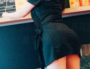 Sonson(손손)黑色写真集：在高清中，妩媚与神秘交织
