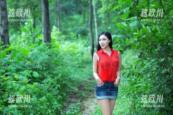 TuiGirl推女郎 - 夏天到了，陆瓷私拍的照片比西瓜还要解暑！