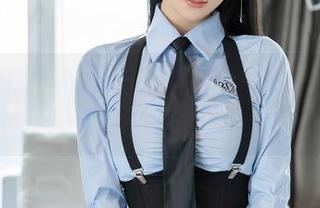 Xiuren秀人网 - 余贝拉bella职业装壁纸：神秘感+职场女王气场吸引力十足！