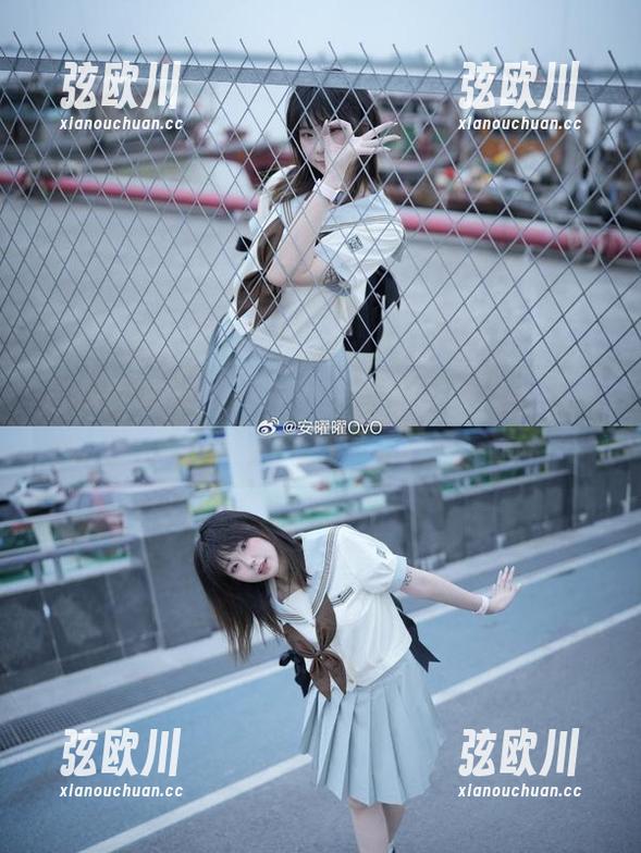 白裙的轻盈——跟随安曜曜，原图带你感受风的温柔
