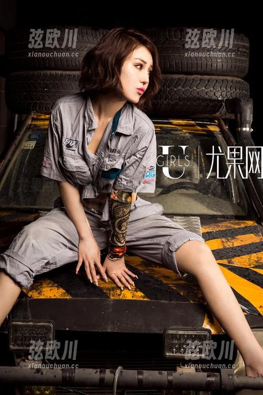 尤果网-夏乔 尤果网 - 夏乔的白丝写真:我觉得透视不多,心痒痒了,谁能不心动?