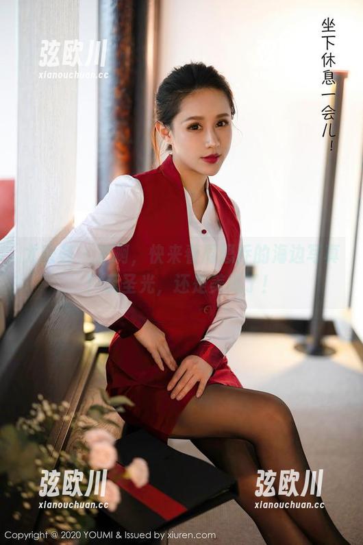尤蜜荟 - 来啊，快来看周思乔的海边写真！无圣光，还是美爆了！