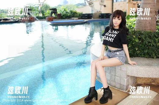 推女神 - 套图时间：苏糯米Mi的可爱照，太招人喜欢了！