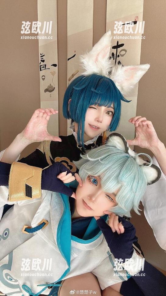 从未见过如此“橘子酱”，来一组楚楚子w的写真，甜美又迷人！
