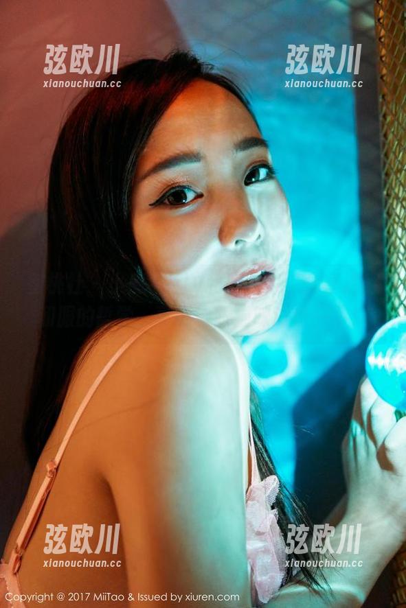 蜜桃社 - 小魔女lily和服图集：分享这穿和服的哲学，可能要跟猫咪讨论一下！