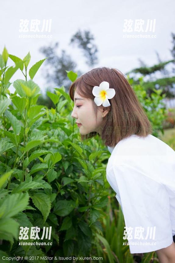 魅妍社 - Ashely丽丽白裙，高清作品下载必入手，快来了解这个穿裙子的微妙哲学！